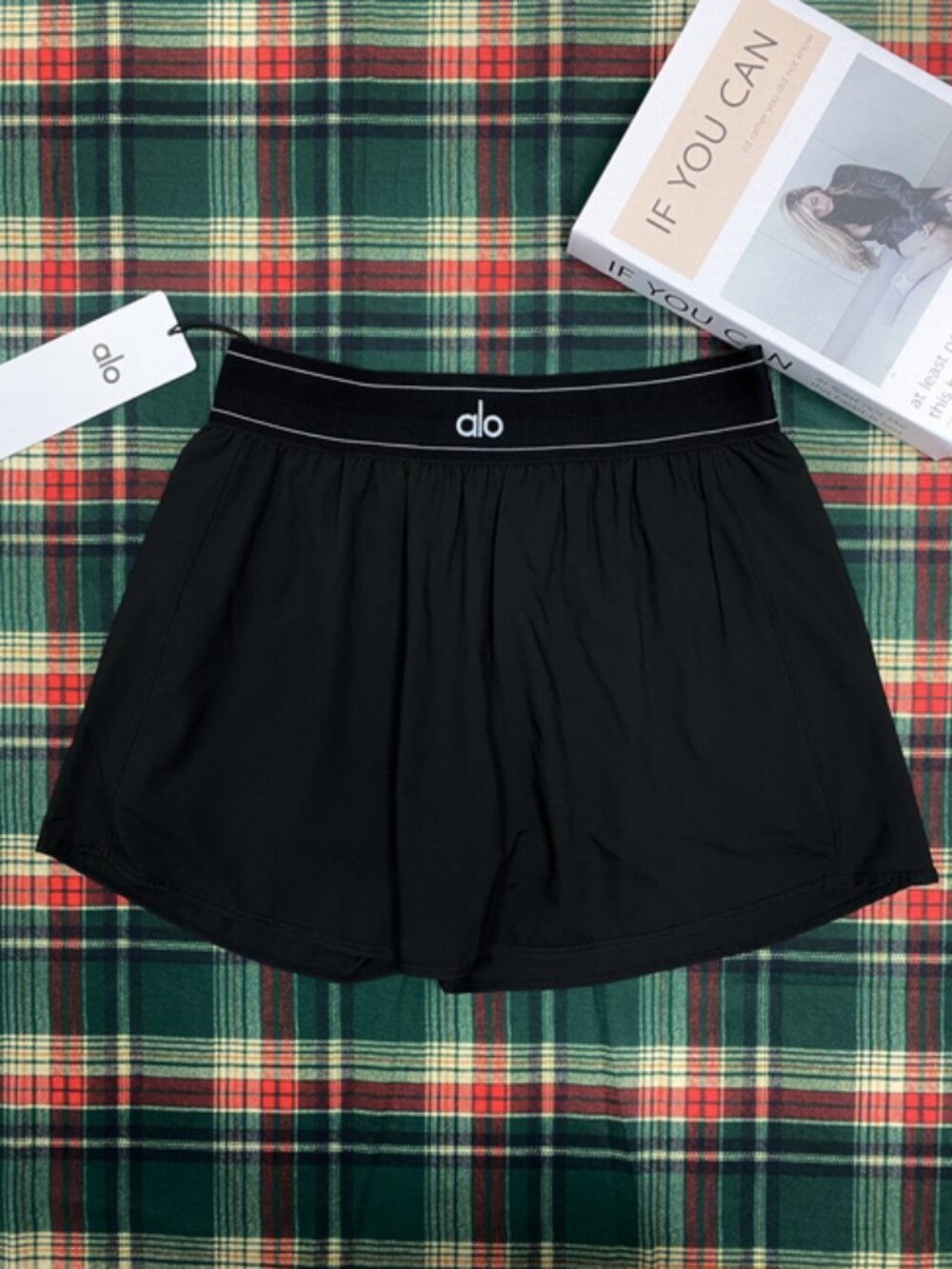 New👩🎨ALO Yoga Match Point Tennis Skirt🎨Leg-Lengthening,Black Sz XS-S